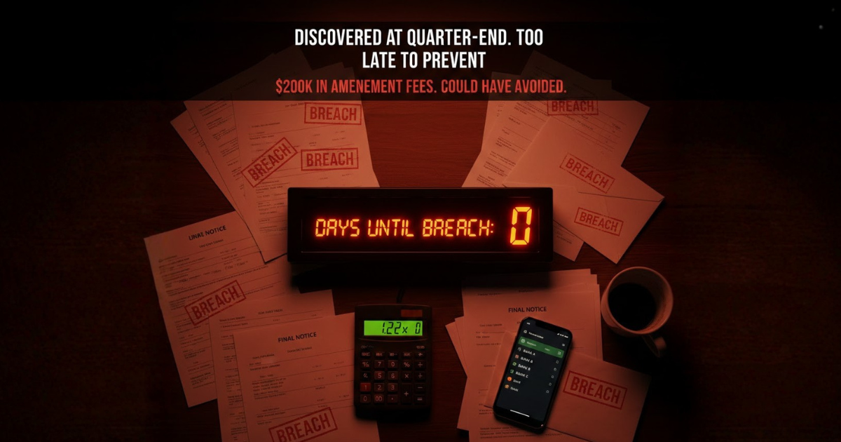 The $200K mistake: How maritime CFOs discover covenant breaches too late